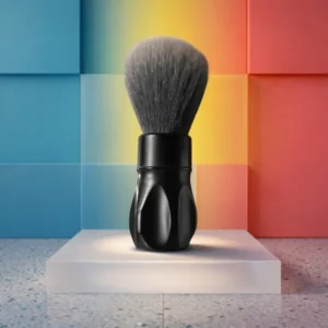 Aluminum Black Annodized Handle Synthetic Hair