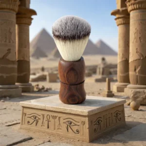 Brown Wooden Handle Shaving Brush