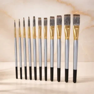 Round & Flat Paint Brush 5