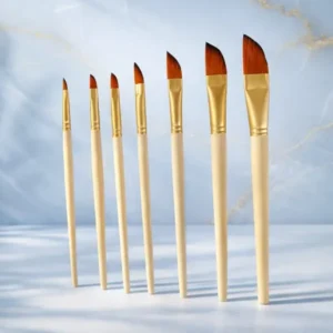 Round & Flat Paint Brush 4