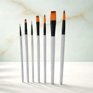 Round & Flat Paint Brush 2